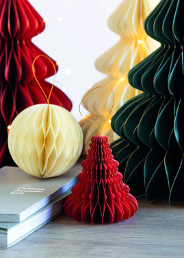 Logo trade business gift photo of: Christmas paper tree hanger
