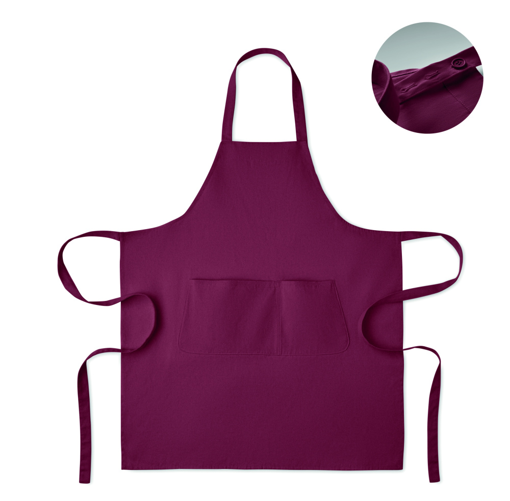 Logotrade promotional items photo of: Organic cotton apron 240 gr/m²