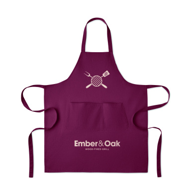 Logotrade promotional gift picture of: Organic cotton apron 240 gr/m²