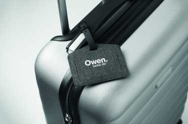Logo trade advertising products image of: Anti-loss finder luggage tag