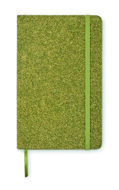 Logo trade promotional merchandise picture of: A5 notebook with hard cover