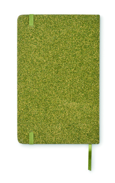 Logo trade promotional gifts image of: A5 notebook with hard cover