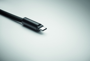 Logo trade promotional gifts picture of: 60W charging and data lanyard