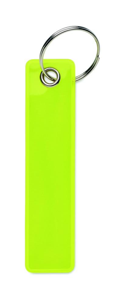 Logotrade promotional products photo of: Reflective key ring in PVC