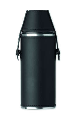 Logotrade advertising product image of: Hip flask with shot cups