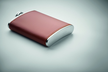 Logo trade promotional item photo of: Slim hip flask 200 ml