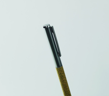 Logo trade promotional giveaways image of: Twist metal ballpen in box