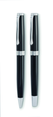 Logotrade promotional gift picture of: Ball pen and roller set