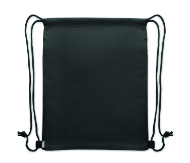 Logotrade promotional merchandise photo of: Drawstring bag in 600D RPET
