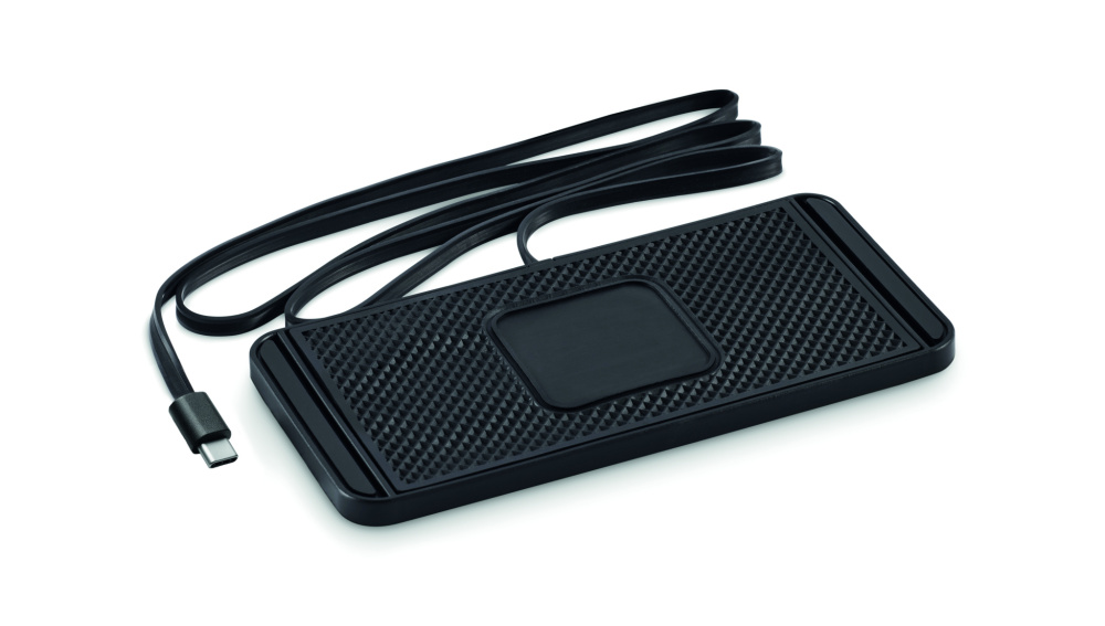 Logo trade corporate gift photo of: Pad car wireless charger 15W