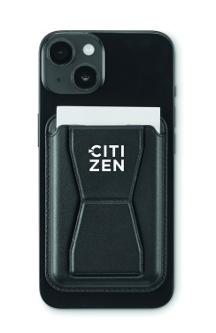 Logo trade promotional gifts picture of: Magnetic PU cardholder