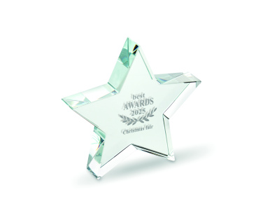 Logo trade corporate gift photo of: Glass star award