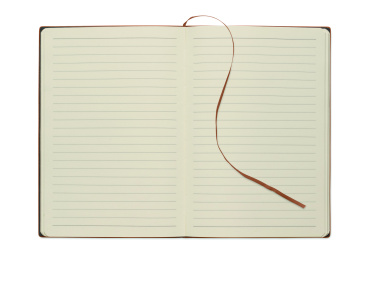 Logotrade promotional giveaway picture of: A5 notebook in smokey PU