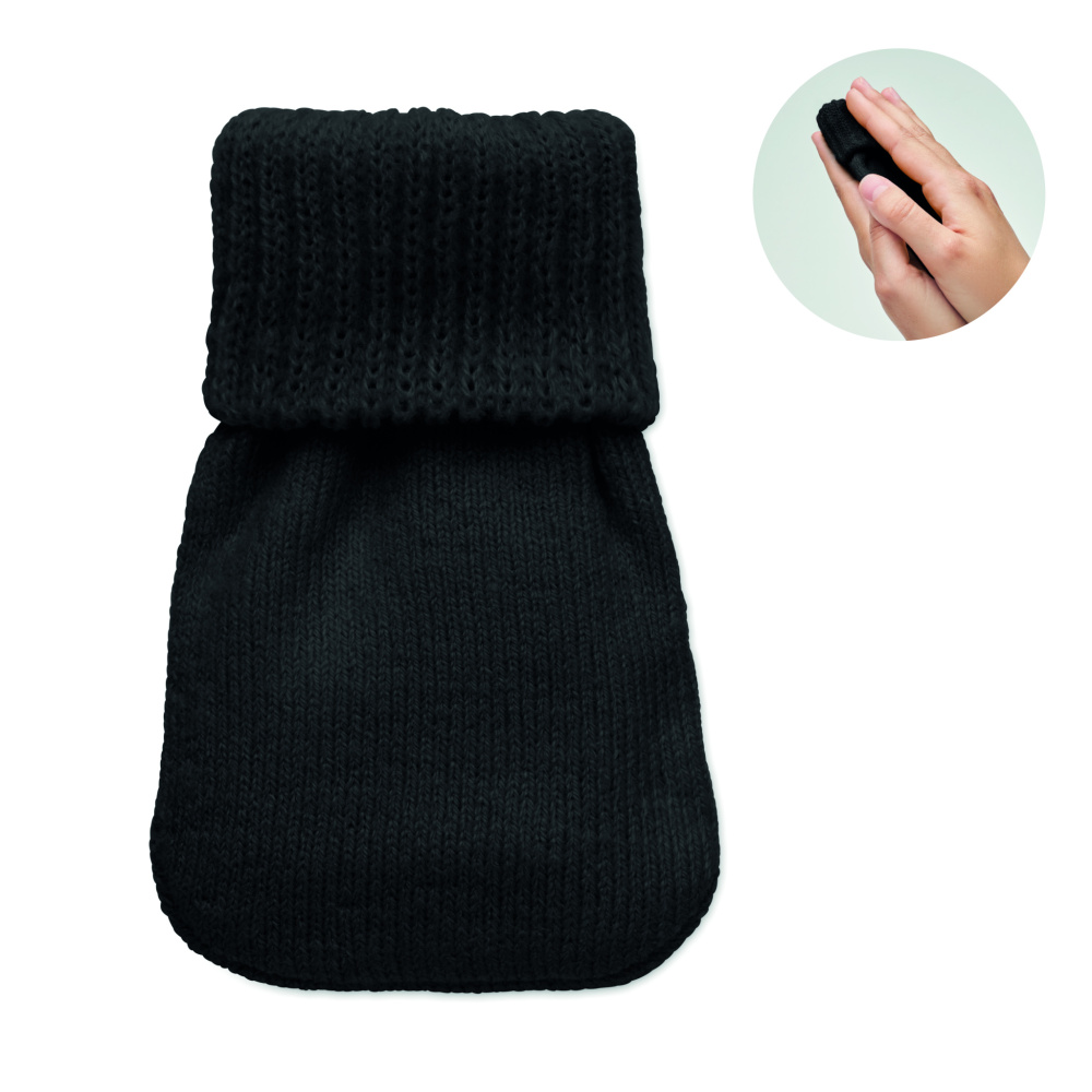 Logotrade promotional products photo of: Hand warmer knitted polyester