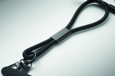 Logo trade promotional giveaway photo of: Charging phone wrist strap 60W