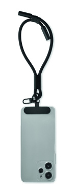 Logo trade promotional giveaway photo of: Charging phone wrist strap 60W