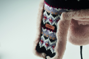 Logotrade promotional merchandise photo of: Knitted beanie with ear flap