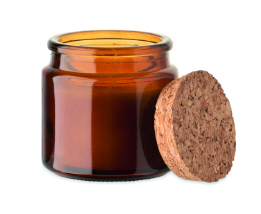 Logo trade promotional giveaway photo of: Plant based wax candle 70 gr