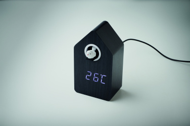 Logotrade promotional giveaway picture of: MDF cuckoo alarm clock