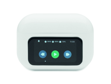 Logo trade promotional merchandise picture of: ABS TWS earbuds