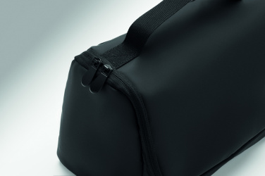 Logo trade promotional gifts picture of: Cosmetic hanging bag in PU