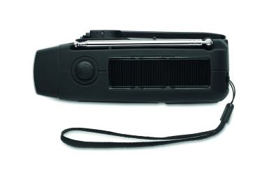 Logotrade promotional giveaways photo of: Portable radio with LED torch