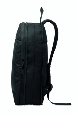 Logo trade promotional merchandise picture of: Expandable 600D RPET backpack