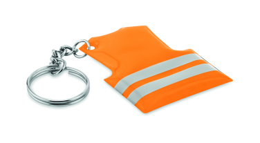 Logo trade advertising product photo of: Key ring with reflecting vest Jekabpils