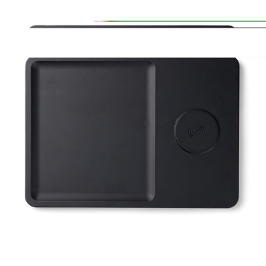 Logotrade promotional products photo of: VINGA Timo RCS desk charger and accessory tray