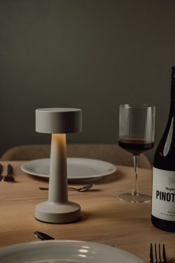 Logo trade corporate gifts image of: VINGA Maris RCS recycled ABS table lamp