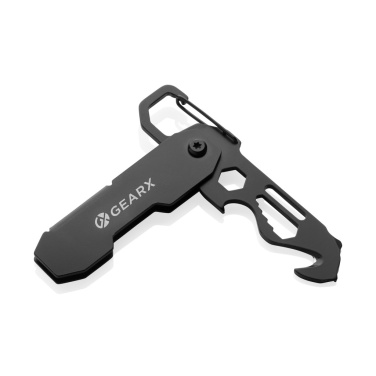 Logotrade advertising products photo of: Gear X foldable EDC tool with carabiner and parcel cutter