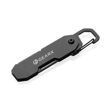 Logo trade advertising product photo of: Gear X foldable EDC tool with carabiner and parcel cutter