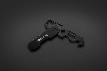 Logotrade corporate gift image of: Gear X foldable EDC tool with carabiner and parcel cutter
