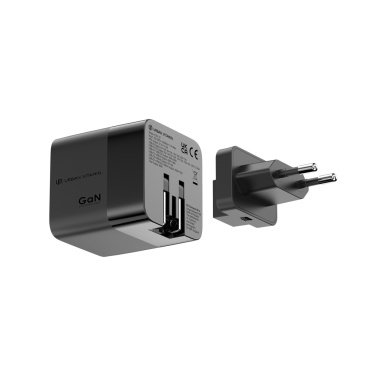 Logotrade corporate gifts photo of: Urban Vitamin Mendocino 65W GaN charger retractable cable
