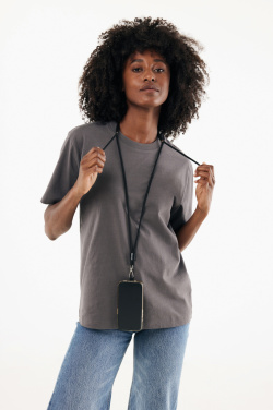 Logo trade promotional items picture of: CarryLoop RCS recycled PET adjustable phone holder lanyard