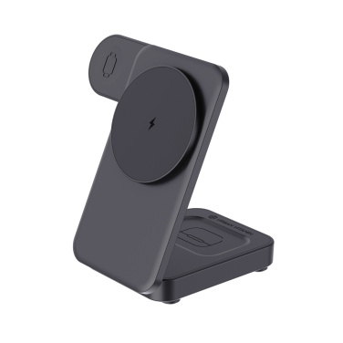 Logotrade promotional item image of: Urban Vitamin Arcadia RCS rplastic 15W 3in1 magnetic charger