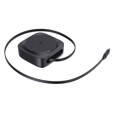 Logotrade promotional giveaway picture of: Urban Vitamin Goleta 2-in-1 15W magnetic wireless charger