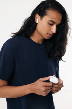 Logo trade promotional merchandise image of: Tunevo RCS recycled plastic wireless earbuds