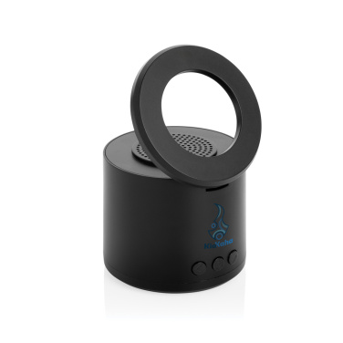 Logo trade promotional giveaways image of: Magpulse RCS recycled plastic 3W speaker w/magnetic holder
