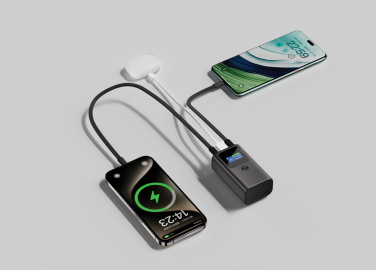 Logo trade corporate gift photo of: Urban Vitamin Campbell 55W 10.000mAh pocket powerbank