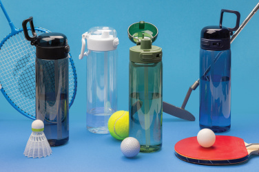 Logotrade promotional item picture of: SipnLock RCS RPET Leakproof sports water bottle 800ML
