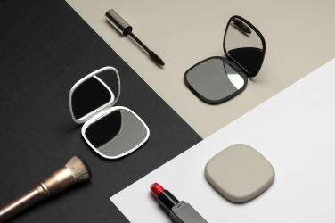 Logo trade promotional item photo of: Reflecta RCS recycled plastic make-up mirror