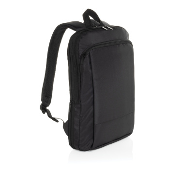 Logo trade corporate gifts picture of: Flexpack Aware™ RPET Expandable Slim 15.6" Laptop Backpack