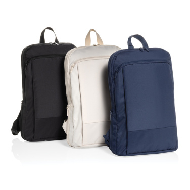 Logotrade advertising product image of: Flexpack Aware™ RPET Expandable Slim 15.6" Laptop Backpack