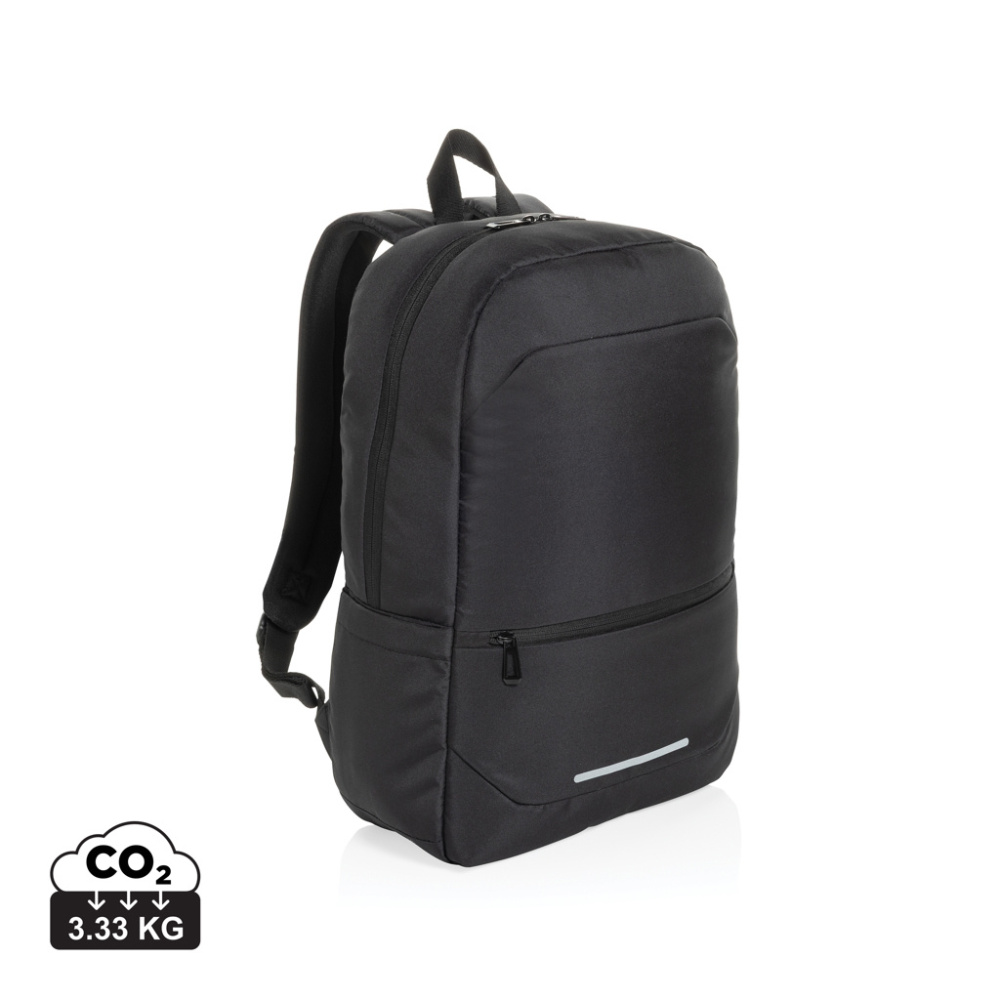 Logo trade promotional merchandise photo of: CityPack AWARE™ RPET Business 15.6 inch laptop backpack
