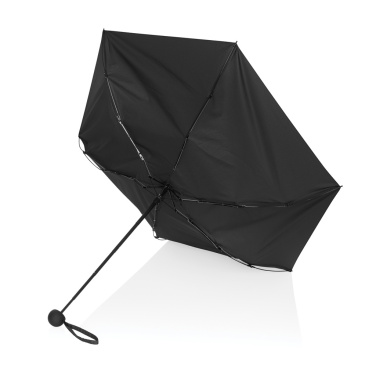Logo trade promotional gifts picture of: 19.5" Aware™ RPET super mini manual 190T Pongee umbrella