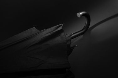 Logotrade promotional items photo of: Swiss Peak Vero Aware™ RPET 25” umbrella w luxe handle