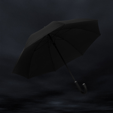 Logotrade promotional giveaways photo of: Swiss Peak Vero Aware™ RPET 25” umbrella w luxe handle