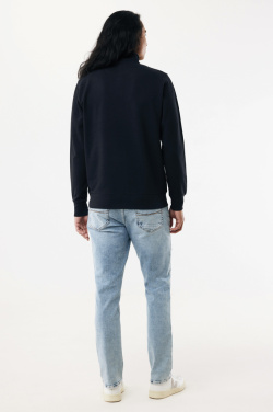 Logotrade promotional giveaway picture of: IQONIQ Elgon recycled cotton quarter zip sweater