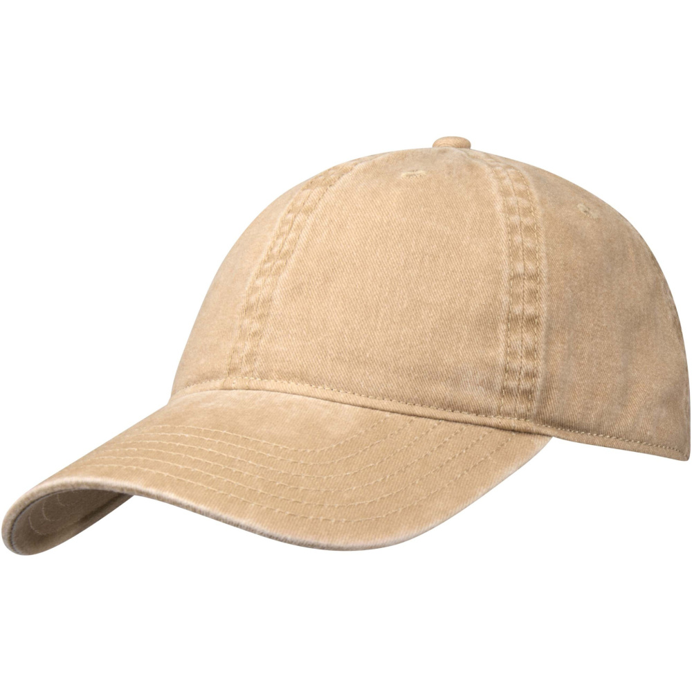 Logo trade promotional products image of: Grafton 6 panel washed cap